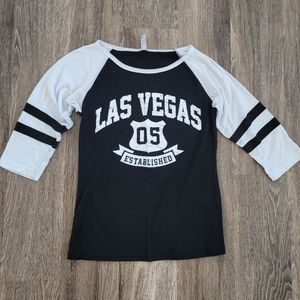 Las Vegas Black & White Shirt